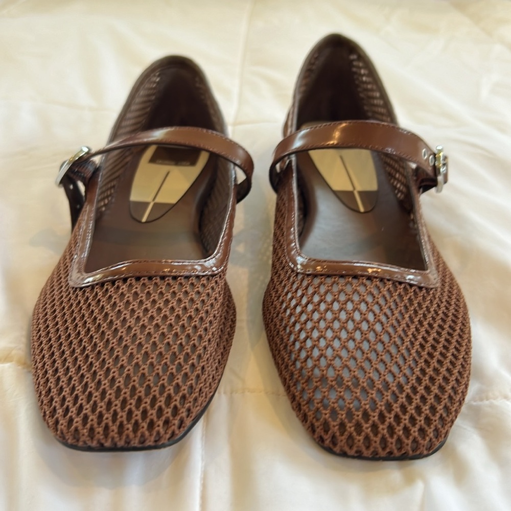 Dolce Vita Rodni Woven Mesh Ballet Flats 9.5 
Like New On Trend